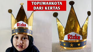 TOPI MPLS / MOS / KARNAVAL SIMPEL DARI KERTAS