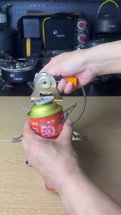 Estufa de gas plegable portátil para exteriores. Buenas críticas, ¡date prisa y no la pierdas!