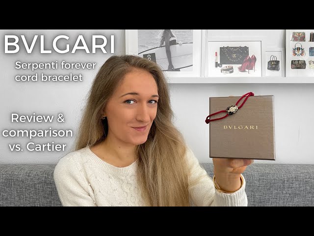 Bvlgari Ruby Red Serpenti Forever Cord Bracelet – THE CLOSET
