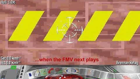 Frontier First Encounters - FMV with a damaged ship