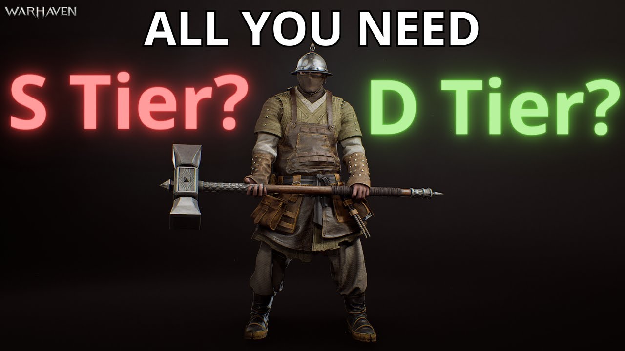 The only Warhaven Tier List you need