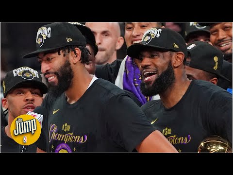 Reacting to the Lakers' celebrations after 2020 NBA Finals win | The Jump