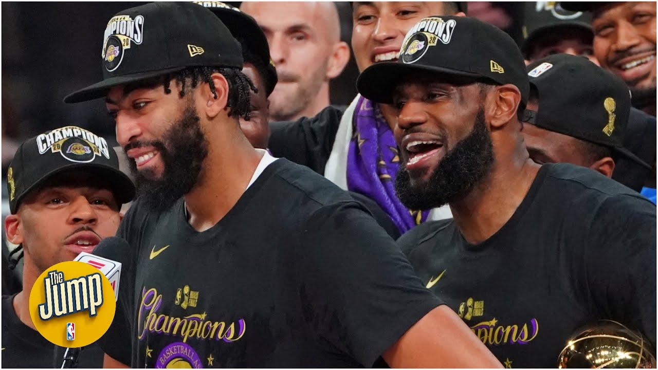Reacting To The Lakers Celebrations After 2020 Nba Finals Win The Jump Youtube