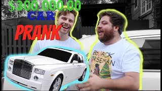 Hunter Hill: SURPRISING FRIEND WITH $300,000 CAR **PRANK**