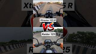 Hero Xtreme 125R VS TVS Raider 125 🔥 #shorts #tvsraider