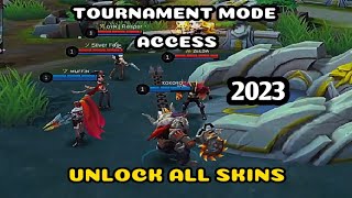 How to Make or Create Tournament Lobby in Mobile Legends 2023 | Tournament Mode Access MLBB 2023