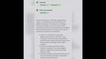 Software Testing Intern#fresher #experienced #getemployed #youtubeshorts #softwaretestingjobs#qajobs