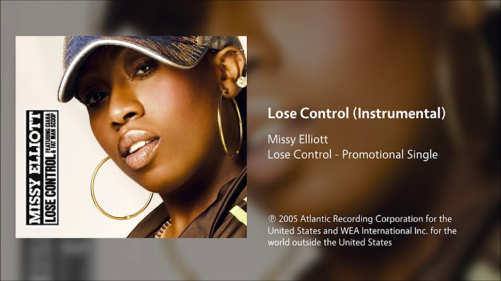 Lose Control Instrumental version - Instrumental performance video thumbnail