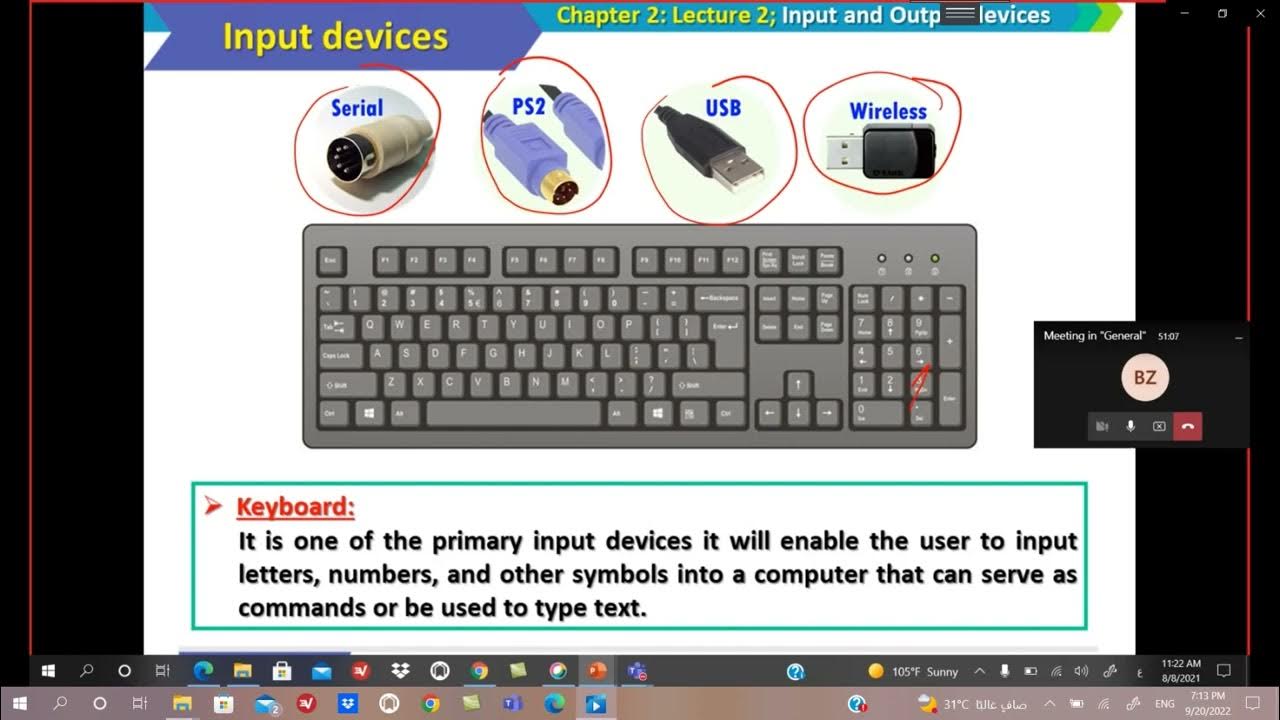 part 4 input devices - YouTube