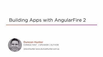 Course Preview: Building Apps with AngularFire 2