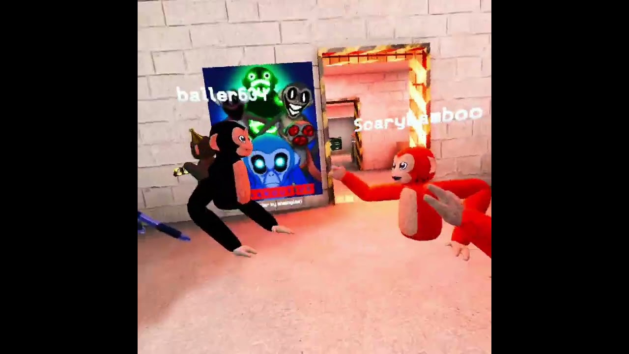 I played breakout VR and ￼ monkeys in the back rooms ￼VR