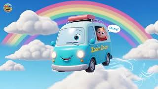 Zoom Zoom Van Magic 🚐✨ | Fun Vehicle Adventure Song for Kids 🎵 | Preschool Nursery Rhyme 🌈