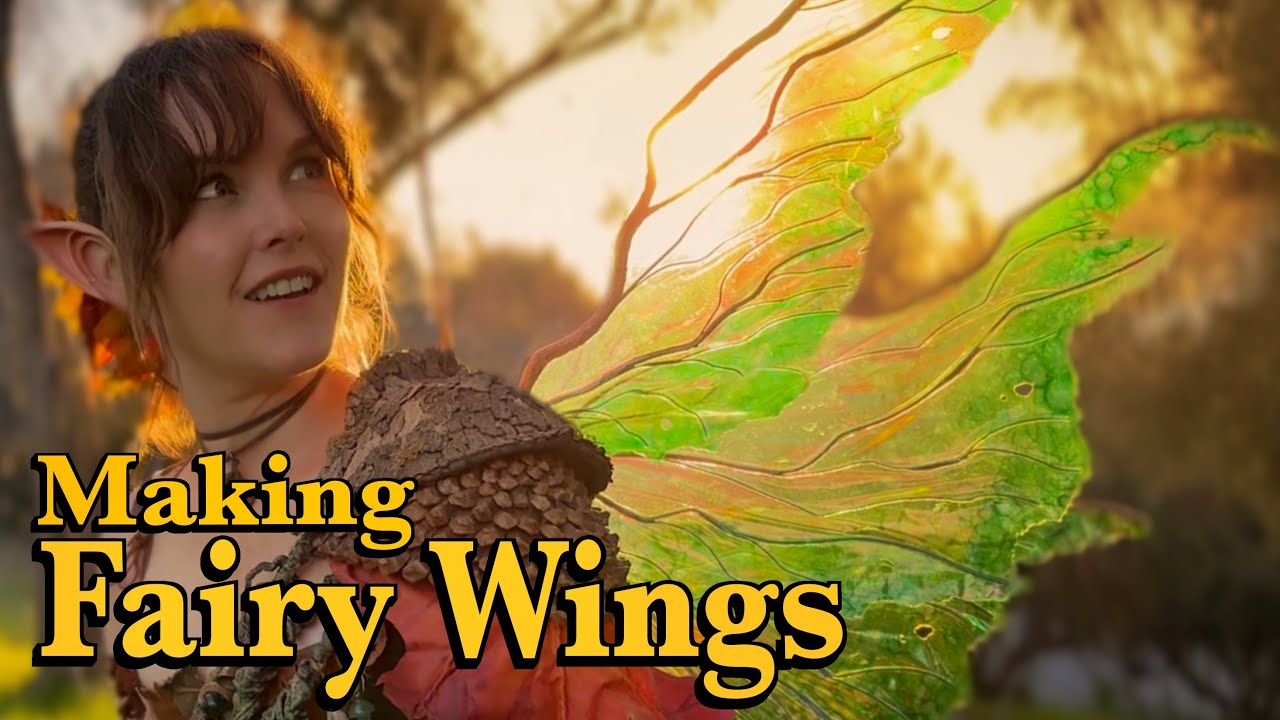 Я сделала себе крылья феи, чтобы улететь из этого жестокого, жестокого мира.