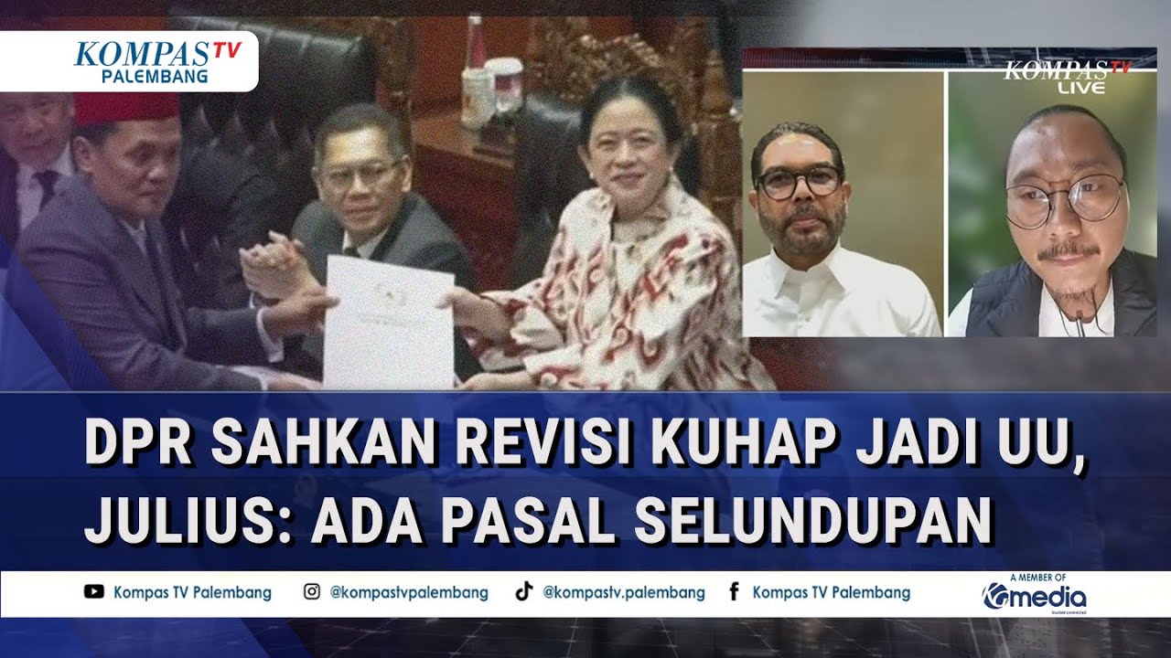 Adu Argumen Julius Ibrani & Nasir Djamil soal Revisi KUHAP Disahkan jadi Undang-Undang oleh DPR