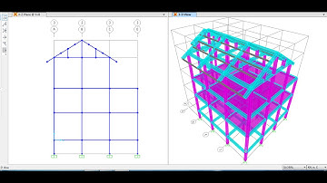 SAP2000-Villa Project-Define Materials, Sections and  Load Patterns