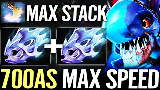 🔥 700AS SLARK 2x Moonshard WTF Carry — 300+ Agility + Aghanim MAX STACK Essence Shift Dota 2 Pro