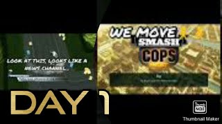 Smash Cop Heat - chase day 1- tutorial (Android gameplay) screenshot 1