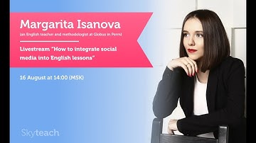 Livestream “How to integrate social media into English lessons”