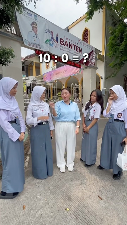 10:0 Apakah 0🤔 Quis MTK #maths #matematika #short