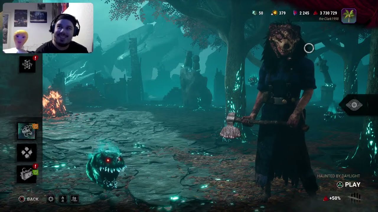 Dead by Daylight Halloween event with my girlfriend - YouTube
