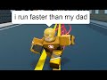 Roblox BUT I&#39;m the FASTEST Thing in The WORLD