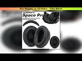 Earphone pads For SOUNDPEATS Space Space pro replacement Earpads headphones Earmuffs cloth Memory