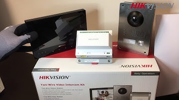Hikvision Tutorials - 2-Wire Video Intercom Kit (Introduction)