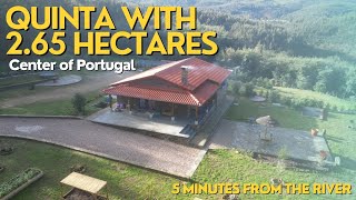 Quinta with 2.65 hectares in the center of Portugal