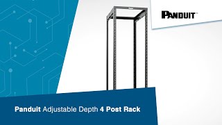 Panduit Adjustable Depth 4 Post Rack