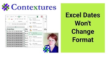 How to Fix Excel Dates That Won