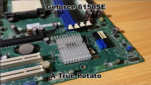 Gaming On Nvidia's Worst GPU Geforce 6150SE Gaming Performance Test