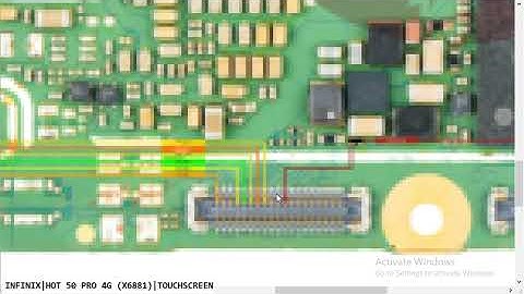 INFINIX HOT 50 PRO 5G X6881 Touche Notwarking Problem Ways Hardware Solution #borneoschematic #gsmst