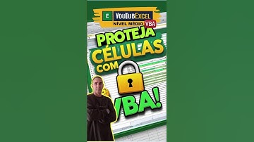 Planilha Protegida por Cadeado (Excel VBA) #excelvba #macrosnoexcel #vbanoexcel #excelparainiciantes