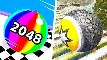 Ball Run 2048 | Rollance Adventure - All Level Gameplay Android,iOS - NEW BIG APK UPDATE Best Games