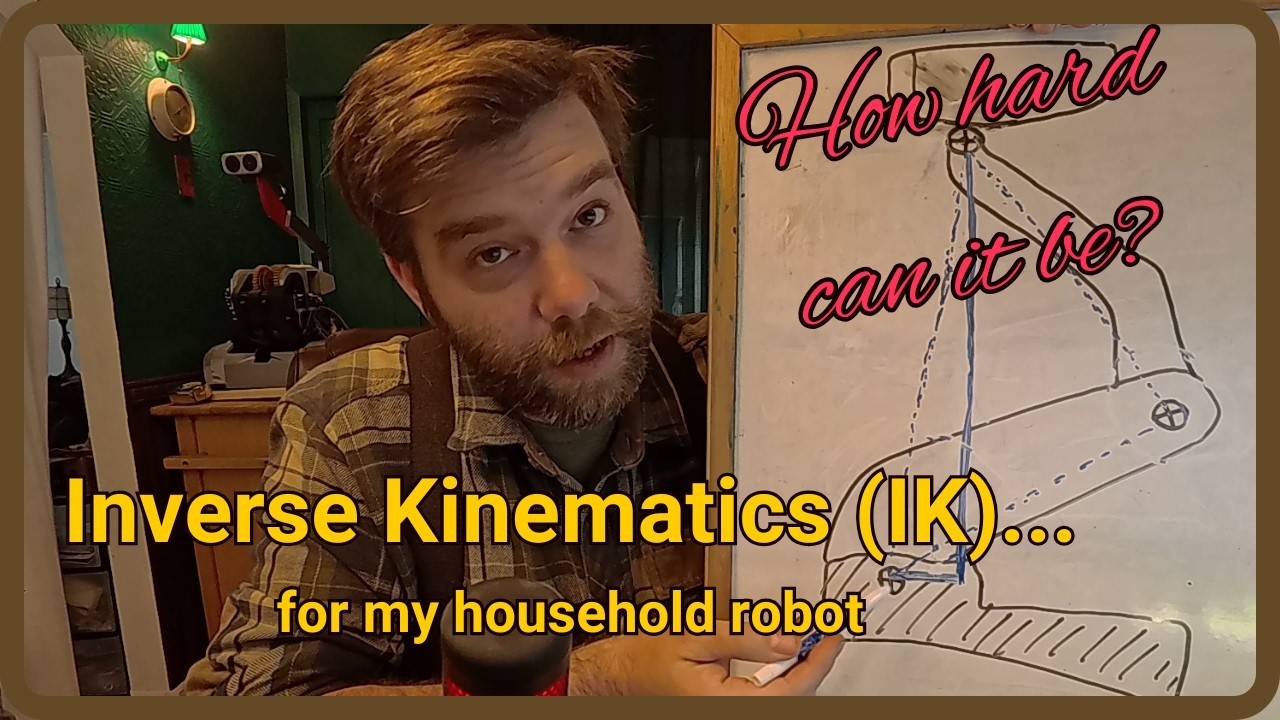 Inverse Kinematics and making the arm move on my Household Robot!