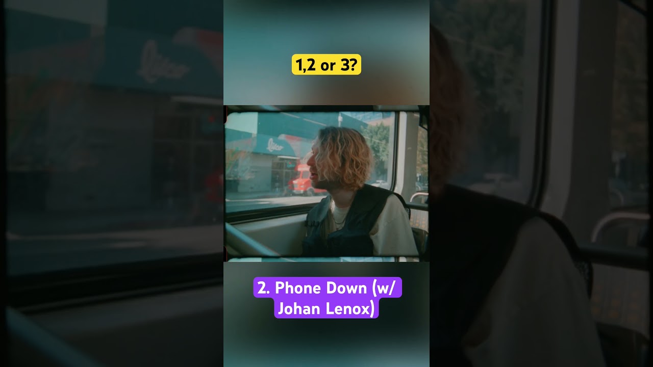 1,2, or 3? Early Days, Phone Down or Oil Leak (Disrespect)? 
