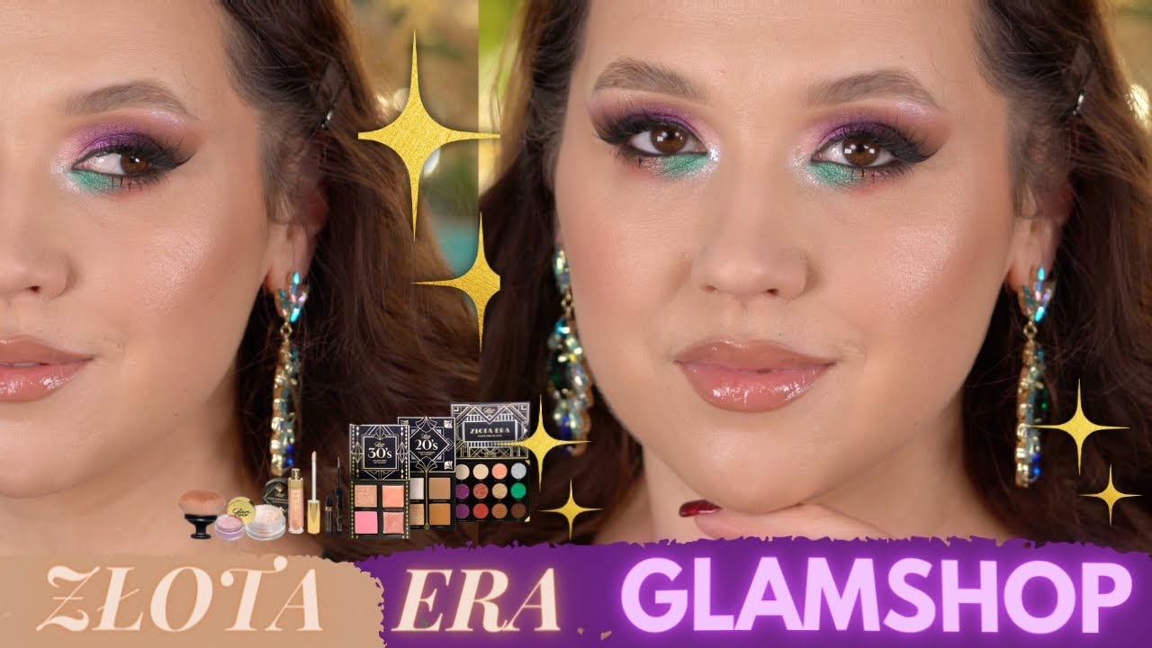 ZŁOTA ERA ✨ GLAMSHOP || TEST CAŁEJ KOLEKCJI || SWATCHE ✨