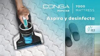 ✓ ¿La mejor aspiradora para ÁCAROS Y CHINCHES? 🦠: CECOTEC Conga Popstar  7000 Mattress [Español] 