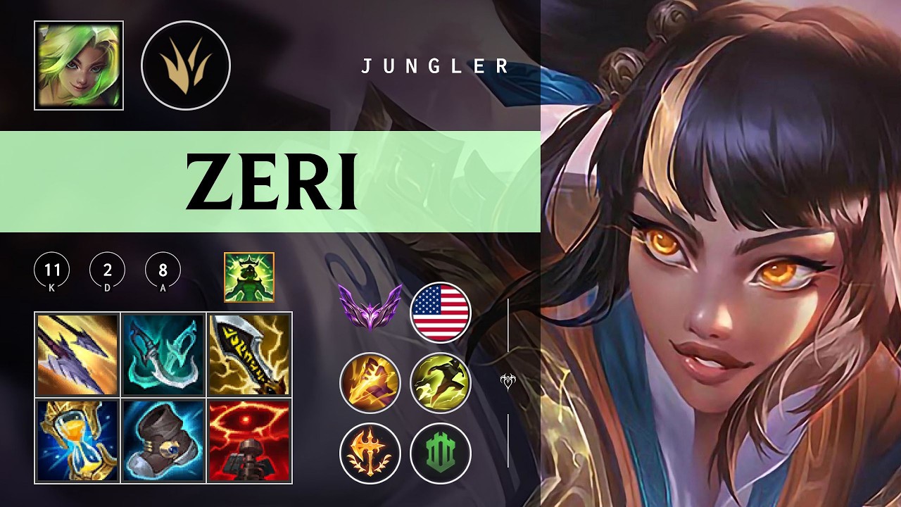 Zeri Jungle vs Talon - NA Master Patch 26.03