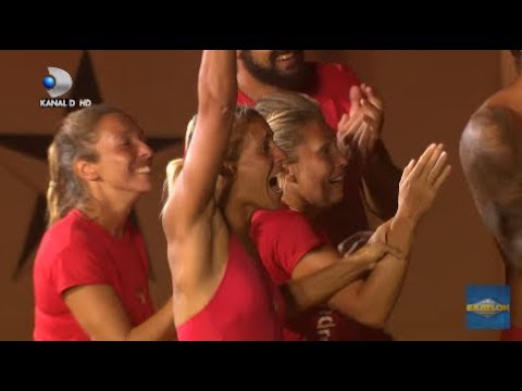 Exatlon Romania(13.04)-Fericire maxima pentru Faimosi dupa victorie! Au parte de 3 PREMII! Partea 3
