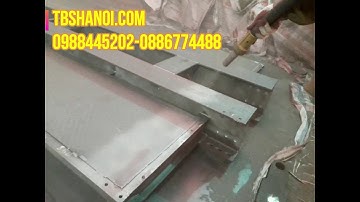 Dịch vụ phun cát tẩy rỉ kết cấu thép chuẩn SA2.5