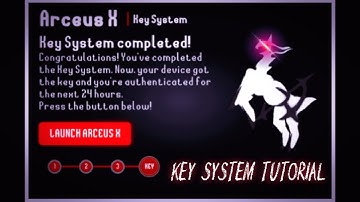 (OUTDATED) Arceus X V2! How to fix the Key System