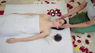 Head Mage At Beauty Spa Stock Video