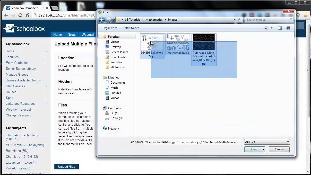 Using the resource browser - YouTube