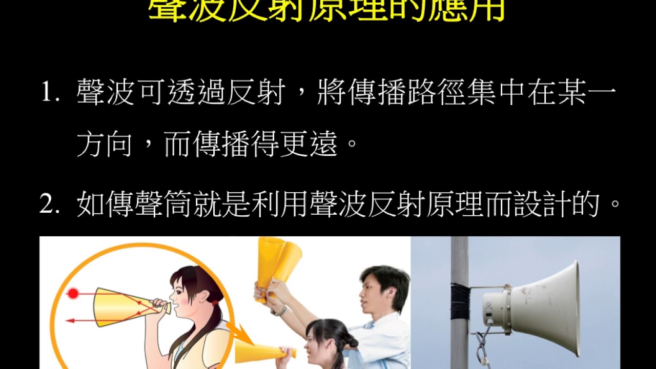 【國二上理化】3 4聲波的反射與超聲波教學影片