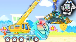 BABY BUS BAUMASCHINEN Heavy Machines - App für Android & iOS - BAUSTELLEN SPIEL FÜR KINDER! screenshot 2