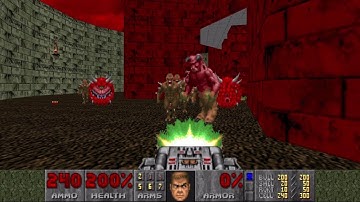 [Doom] Ultimate Doom E3M5 "Unholy Cathedral" UV-Max Speedrun in 2:58