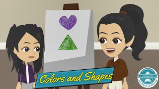 Learn Shapes using the newly created colors | The Captain AHS-show | DIY Projects