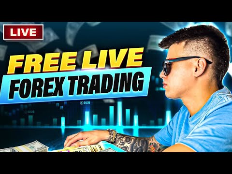 100k Giveaway! LIVE Forex Trading! Free Trades/Education!