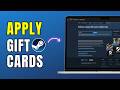 How To Use Steam Gift Card (2026 Guide) | Redeem Steam Wallet Code Easily